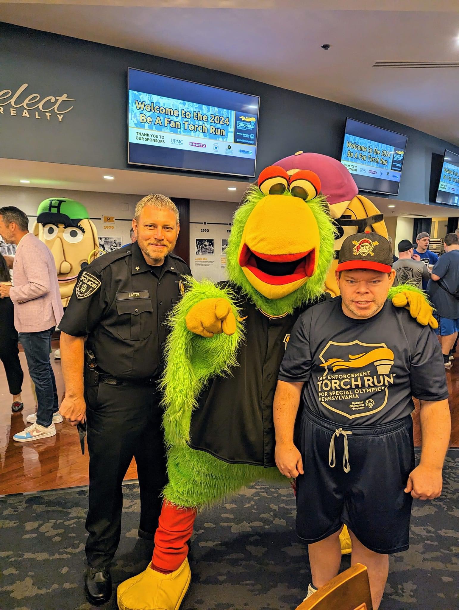 cmu police at a sporting event